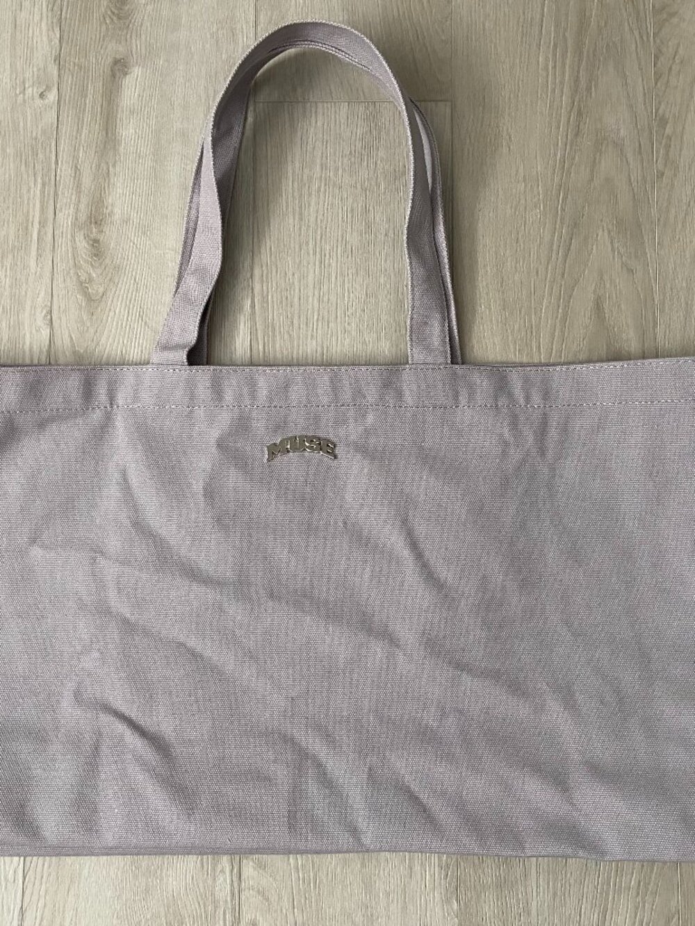 Curated by Muse tote bag